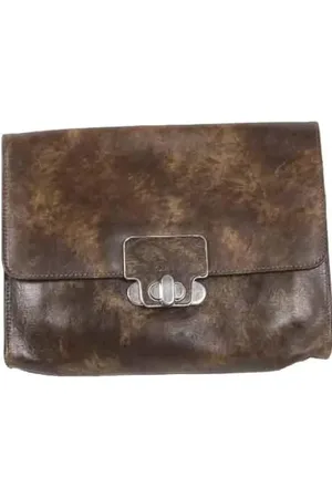 Chloé Femme, Pre-owned, Brun, Taille: ONE Size Pre-owned Cuir petite-maroquinerie
