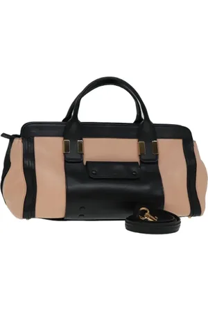 Chloé Femme, Pre-owned, Noir, Taille: ONE Size Pre-owned Cuir sacs-main