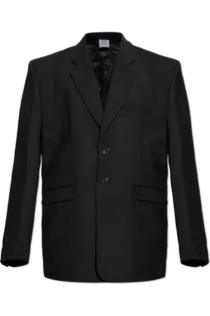 Vetements Homme, Vestes, Noir, Taille: S Blazer en laine