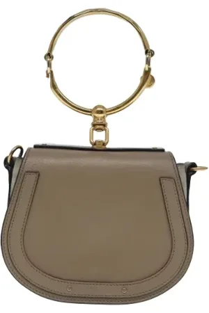 Chloé Femme, Pre-owned, Brun, Taille: ONE Size Pre-owned Cuir sacs-main
