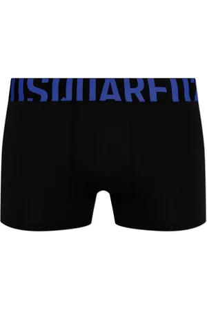 Dsquared2 Homme, Sous-vêtements, Noir, Taille: S Boxers en coton avec logo