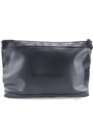 Balenciaga Femme, Pre-owned, Noir, Taille: ONE Size Pre-owned Cuir pochettes-minaudieres