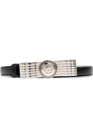VERSACE Femme, Accessoires, Noir, Taille: 70 CM Ceinture en cuir