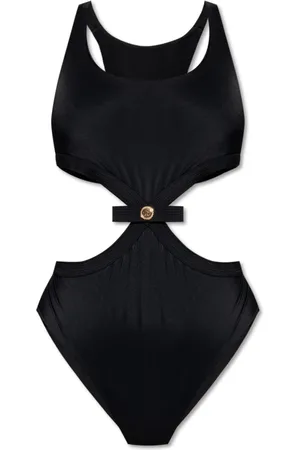 VERSACE Femme, Maillots de bain, Noir, Taille: 40 FR Maillot une pièce