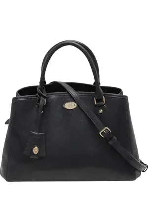Coach Femme, Pre-owned, Noir, Taille: ONE Size Pre-owned Cuir sacs-main