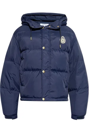 Sporty & Rich Unisex, Vestes, Bleu, Taille: M Doudoune de la Collection Countryside