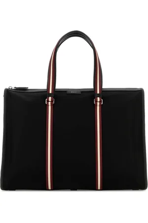 Bally Homme, Sacs, Noir, Taille: ONE Size Sac de magasinage Canvas Code