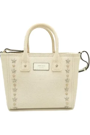 Jimmy Choo Femme, Pre-owned, , Taille: ONE Size Pre-owned Toile cabas