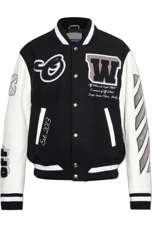 OFF-WHITE Homme, Vestes, Noir, Taille: L Veste avec Logo
