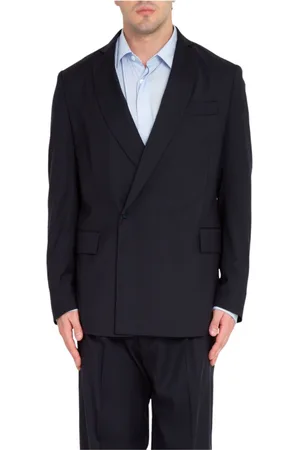 COSTUMEIN Homme, Vestes, Bleu, Taille: M Blazer en laine à 1 bouton en 6999