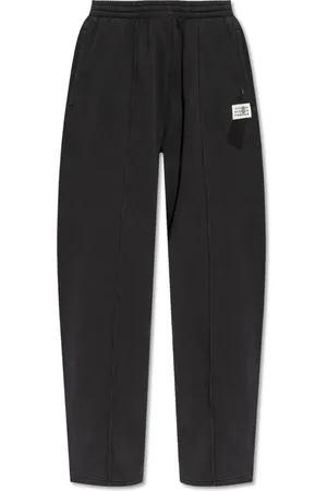 Maison Margiela Femme, Pantalons, Noir, Taille: 38 FR Pantalon de survêtement avec coutures sur les jambes