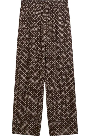 By Malene Birger Femme, Pantalons, Brun, Taille: 40 FR Pantalon Fleur Signature