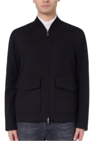 Paolo Pecora Homme, Vestes, Noir, Taille: L Pull Tricoté Élégant en Divers Coloris