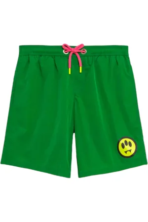BARROW Homme, Maillots de bain, Vert, Taille: M Logo Swim Shorts in 012