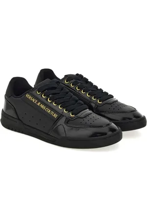 VERSACE Homme, Chaussures, Noir, Taille: 41 EU Baskets