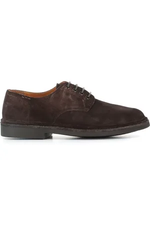 Alexander Hotto Homme, Chaussures, Brun, Taille: 42 EU Chaussures plates marron bout rond
