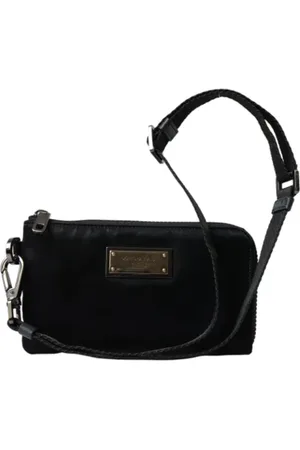 Dolce & Gabbana Femme, Pre-owned, Noir, Taille: ONE Size Pre-owned Tissu trousses-de-toilette