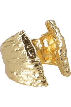 FEDERICA TOSI Femme, Accessoires, Gris, Taille: ONE Size Bague Daisy avec Design Élégant