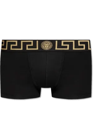 VERSACE Homme, Sous-vêtements, Noir, Taille: M Boxers en coton