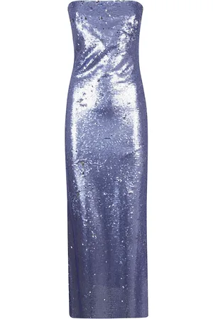 Ilkyaz Ozel Femme, Robes, Violet, Taille: 38 FR Robe Bustier Phoenix