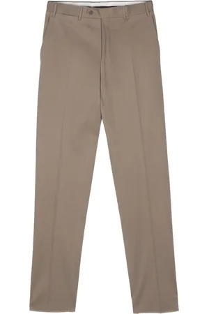 CANALI Homme, Pantalons, , Taille: 3XL Pantalon en Coton avec Poches Latérales et Arrière