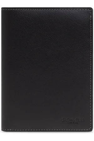 Coach Homme, Accessoires, Noir, Taille: ONE Size Porte-documents en cuir