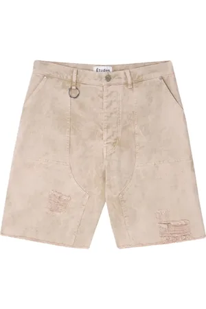 Etudes Homme, Shorts, , Taille: L Pantalon en Denim Teinté Sable