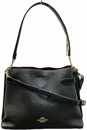 Coach Femme, Pre-owned, Noir, Taille: ONE Size Pre-owned Cuir sacs-main