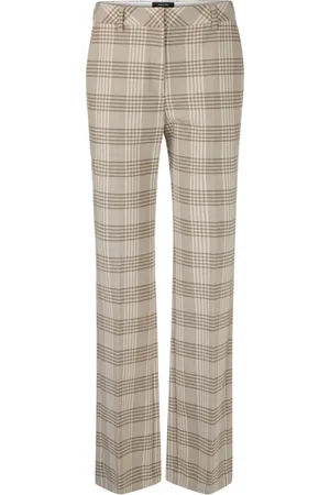 Marc Cain Femme, Pantalons, Multicolore, Taille: 40 FR Élégance Moderne Pantalon à Carreaux