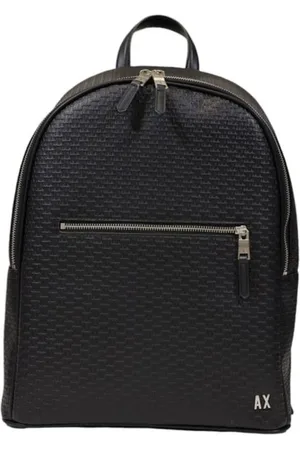 Armani Exchange Homme, Sacs, Noir, Taille: ONE Size Sac à dos en polyester avec plusieurs compartiments