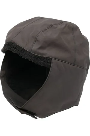 GR10K Unisex, Accessoires, Gris, Taille: S Chapeau Alpha avec Bordure en Fourrure