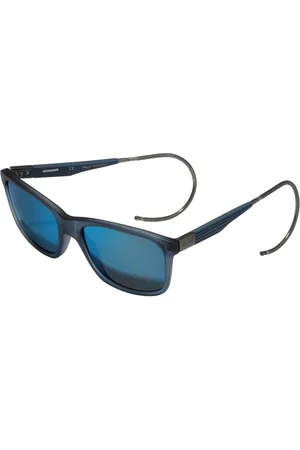 Chopard Homme, Accessoires, Bleu, Taille: ONE Size Lunettes de soleil en acétate bleu avec verres fumés/miroir