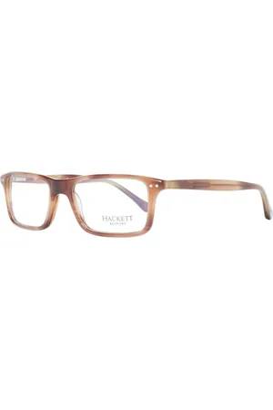Hackett Unisex, Accessoires, Brun, Taille: ONE Size Montures en plastique marron avec cadran