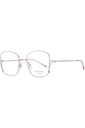 ANA HICKMANN Femme, Accessoires, Rose, Taille: ONE Size Montures Optiques Carrées en Or Rose