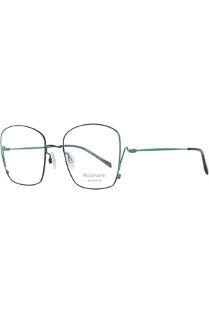 ANA HICKMANN Femme, Accessoires, Noir, Taille: ONE Size Monture Optique Carrée en Métal Noir Femme