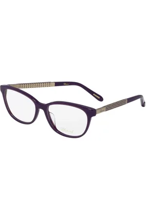Chopard Femme, Accessoires, Violet, Taille: ONE Size Montures en plastique violet avec cadran violet