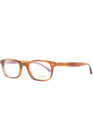 Hackett Homme, Accessoires, Brun, Taille: ONE Size Montures en plastique marron avec charme rayon de soleil