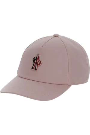 Moncler Femme, Accessoires, Rose, Taille: ONE Size Casquette en coton avec logo