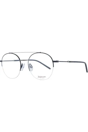 ANA HICKMANN Femme, Accessoires, Noir, Taille: ONE Size Monture Optique Aviateur en Métal Noir