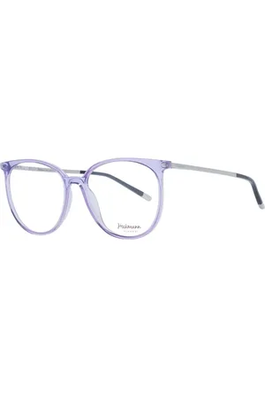 ANA HICKMANN Femme, Accessoires, Violet, Taille: ONE Size Monture Optique Ronde en Acétate Violet pour Femme