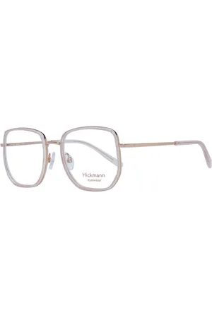 ANA HICKMANN Femme, Accessoires, Rose, Taille: ONE Size Monture Optique Carrée en Métal Rose
