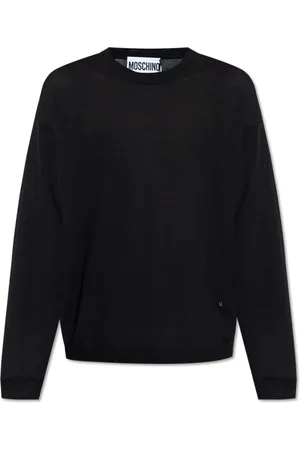 Moschino Homme, Pulls, Noir, Taille: S Pull en laine