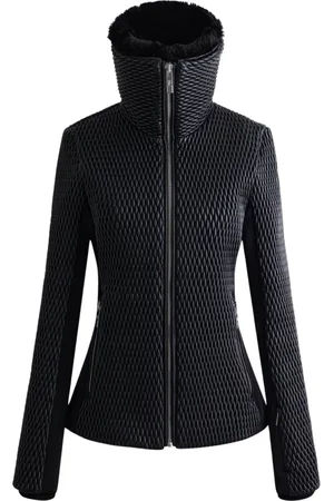 Fusalp Femme, Vestes, Noir, Taille: 40 FR Veste Montana Cuir