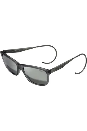 Chopard Homme, Accessoires, Gris, Taille: ONE Size Lunettes de Soleil Grises avec Miroir Fumé