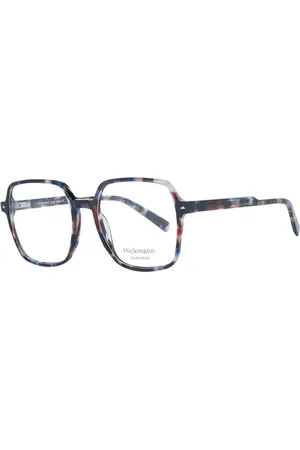 ANA HICKMANN Femme, Accessoires, Multicolore, Taille: ONE Size Montures Optiques Carrées en Acétate Marron pour Femmes