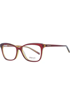 ANA HICKMANN Femme, Accessoires, Rouge, Taille: ONE Size Montures Optiques Rouges en Acétate Rectangle