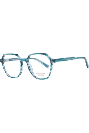 ANA HICKMANN Femme, Accessoires, Vert, Taille: ONE Size Montures Optiques Carrées en Acétate Vert pour Femmes