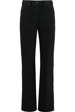 Totême Femme, Jeans, Noir, Taille: 34 FR Pantalon Évasé en Coton