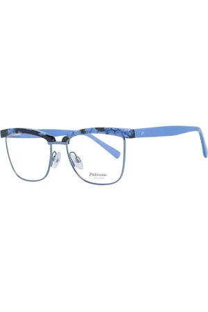 ANA HICKMANN Femme, Accessoires, Bleu, Taille: ONE Size Montures Optiques Carrées à Bord Complet Bleu