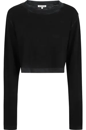 Cotton Citizen Femme, Tops, Noir, Taille: 40 FR Chemise Noire Élégante pour Femmes